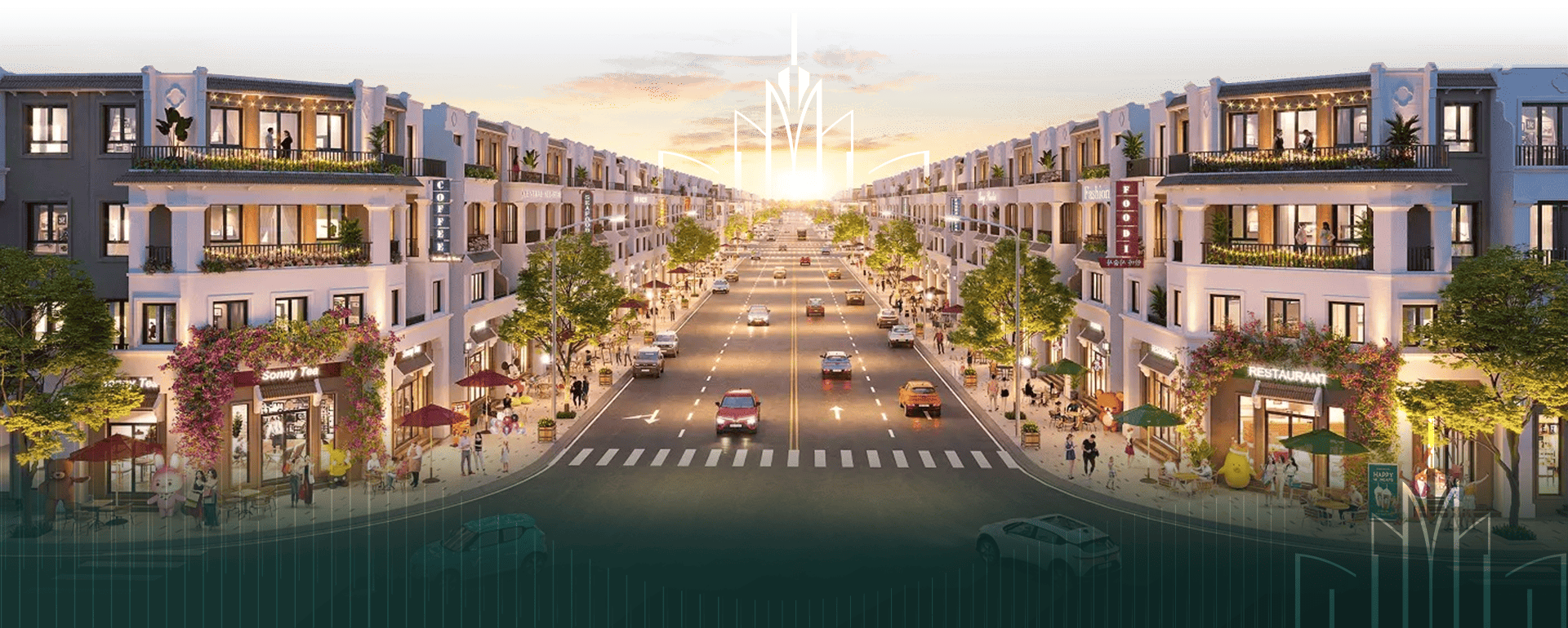 Phối cảnh Vinhomes Saigon Park Hóc Môn