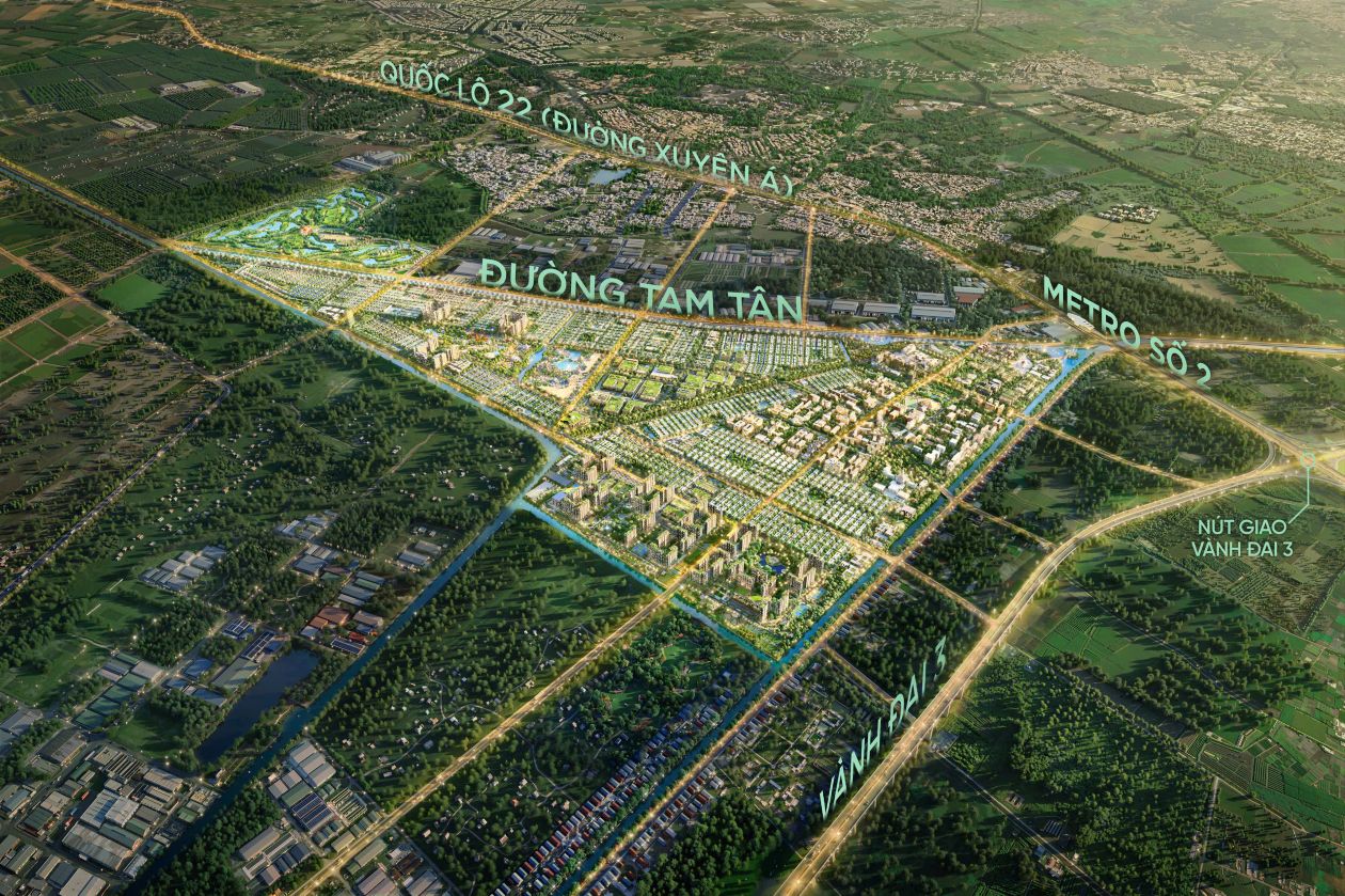Bản đồ vị trí Vinhomes Saigon Park